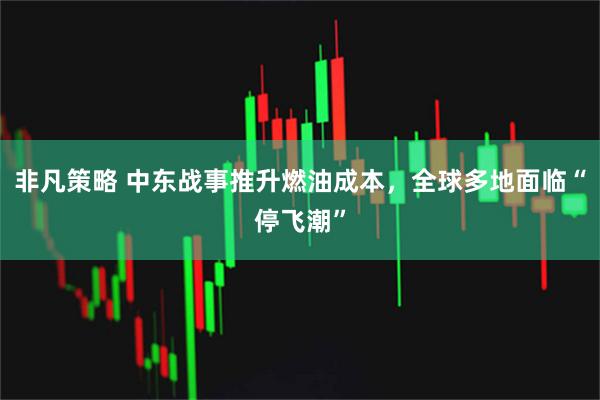 非凡策略 中东战事推升燃油成本，全球多地面临“停飞潮”