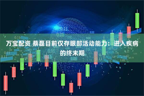 万宝配资 蔡磊目前仅存眼部活动能力：进入疾病的终末期