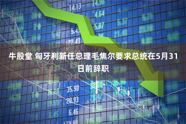 牛股堂 匈牙利新任总理毛焦尔要求总统在5月31日前辞职